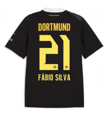 Borussia Dortmund Fabio Silva #21 Udebanetrøje 2026-27 Kortærmet